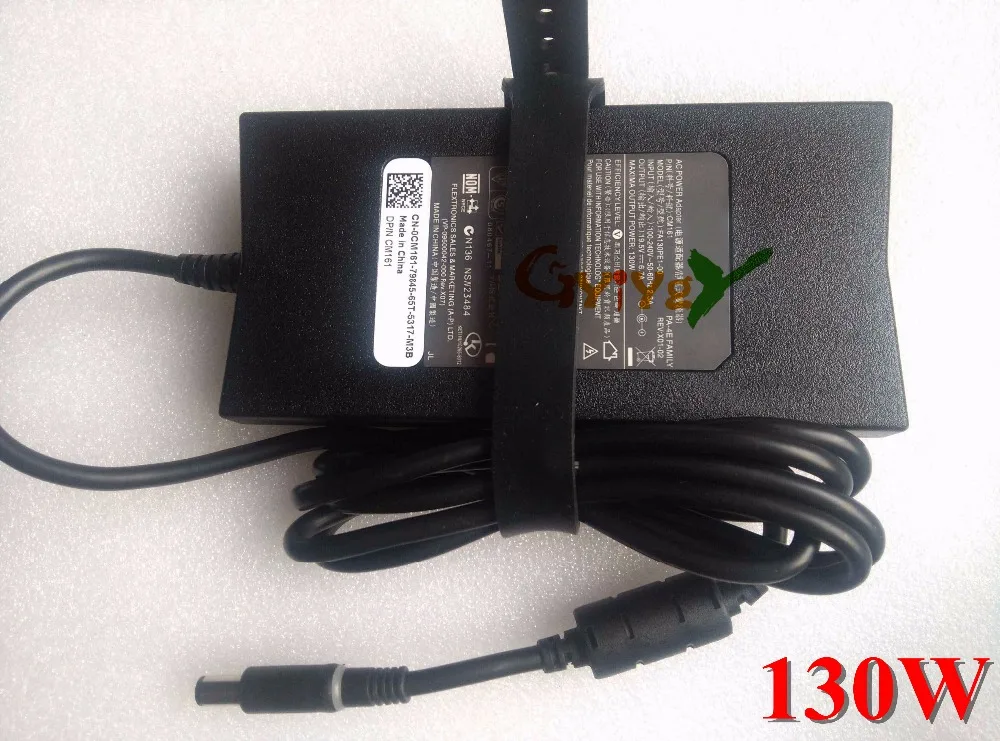 130W Adapter for Latitude E6540 for Dell Precision M2800 DA130PE1 00