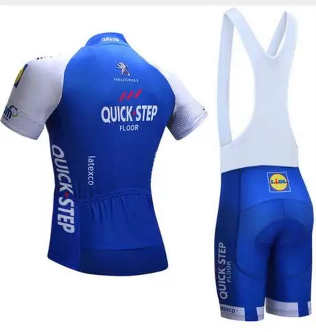Команда Quick шаг etixx одежда для велоспорта Джерси Ropa Быстросохнущий велосипед для мужчин Летние pro велосипедные наборы 9D pad