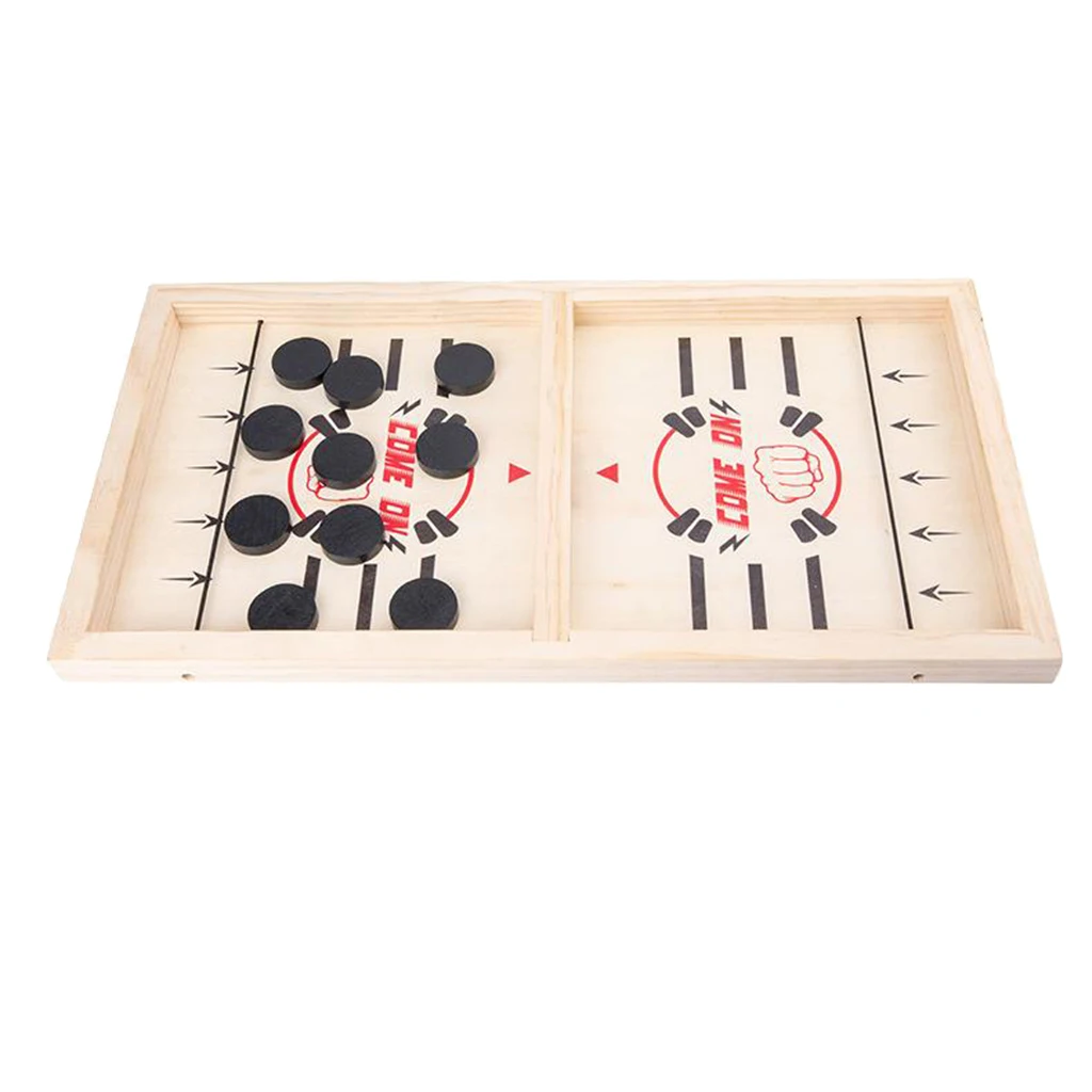 Paced Sling Puck Winner Fun Toys For Family Parents Child Kids Board-Game Party Game Time Funny Toys Fast Hockey