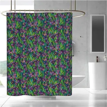 

3D Printed Shower Curtain Hotel Quality, Machine Washable