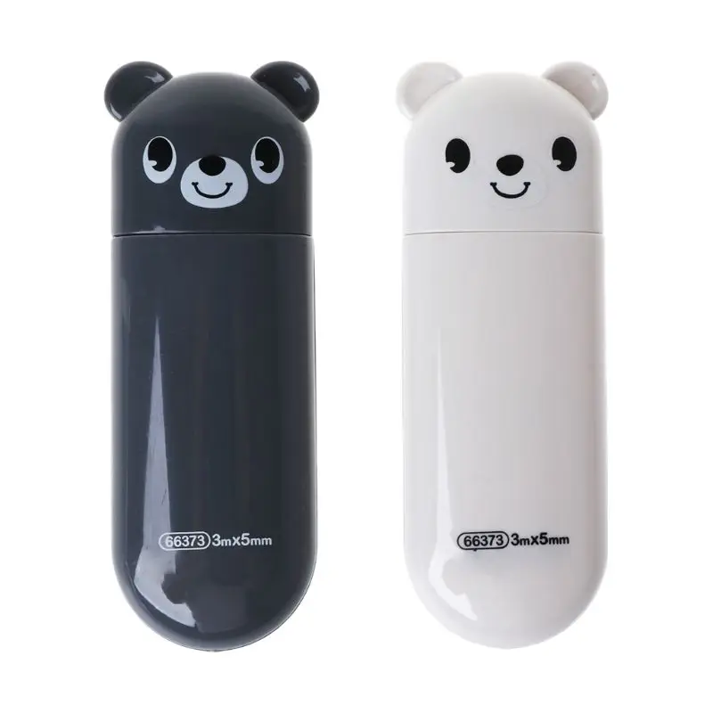 Комплект из 2 предметов Kawaii Bear дизайнерская Корректирующая лента школьные