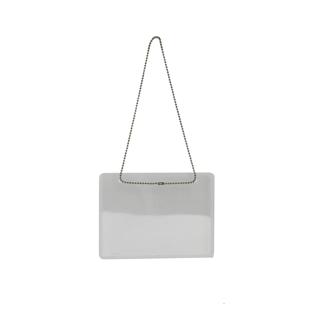 Pvc Pouch with Hanging Holes A5 A4 A3 Pop Sale Signboard Holder Envelope Picture Hanger Sleeve Price Card Label Tag Pocket Cover | Дом и сад