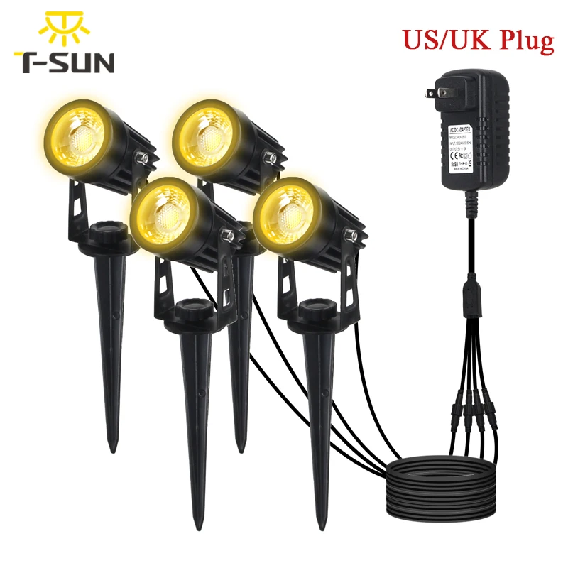 T SUNRISE светодиодный на открытом воздухе точечные светильники Водонепроницаемый US
