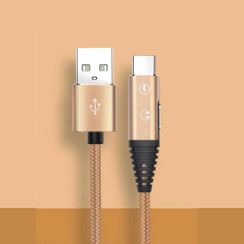 Кабель usb type C для samsung Galaxy S9 Redmi Note 8 8 Pin usb зарядка для Iphone Xr зарядное устройство Шнур сплав Разъем 1 м нейлоновый кабель