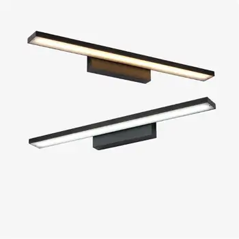 

90V - 265V 12W led mirror lights lamp 60cm Black cabinet lights LED Dress mirror bedroom bathroom aluminum Acrylic Modern lamps