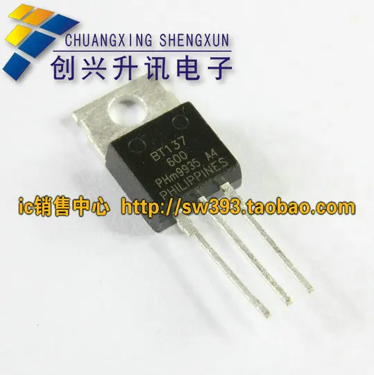 BT137 BT137-600 импортные bta и слеза измерения