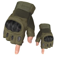 Уличные тактические перчатки военные жесткие перчатки на концах пальцев перчатки на полпальца перчатки для велоспорта тренировочные охотничьи рабочие CS Игровые перчатки