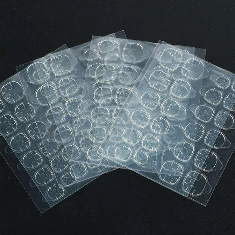 600 Stück (25 Blatt) Doppelseitige Klebende Nagelsticker Wasserdichte Atmungsaktive Falsche Nagelkleber-Aufkleber Gel-Nagelsticker – Detail 7