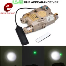 Элемент страйкбол PEQ15 LA-5C UHP внешний вид тактический фонарь IR зеленый точечный лазер указка охотничье оружие фонарь для ружья EX419
