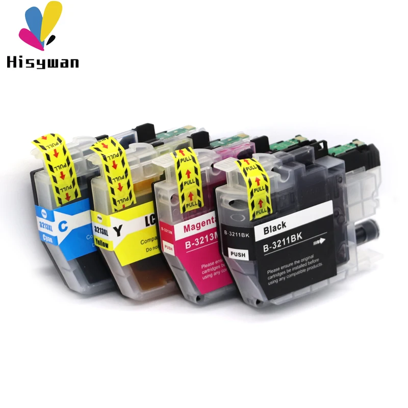 

Hisywan LC3211 LC3213 New compatible ink cartridge For Brother DCP-J772DW DCP-J774DW MFC-J890DW MFC-J895DW