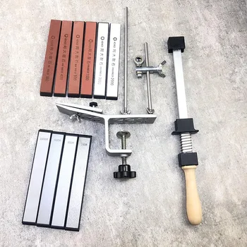 

Fixed Angle Sharpener Professional Sharpening System Kitchen Utility Sharpening Stone Diamond Sharpening Whetstone