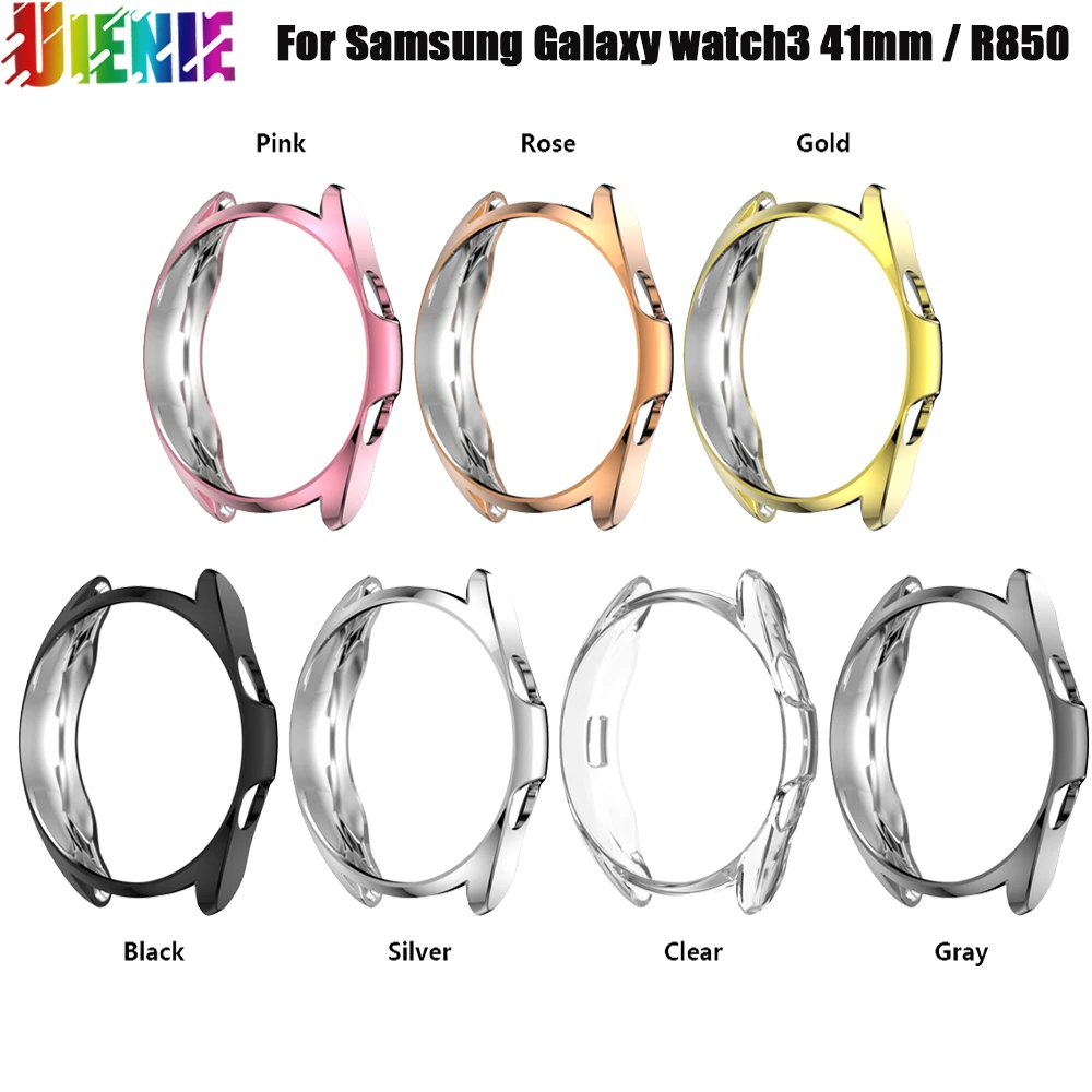 

Чехол из ТПУ для Samsung Galaxy Watch 3 41 мм/R850, защитный чехол, рамка, аксессуары для умных часов, бампер, новая защита