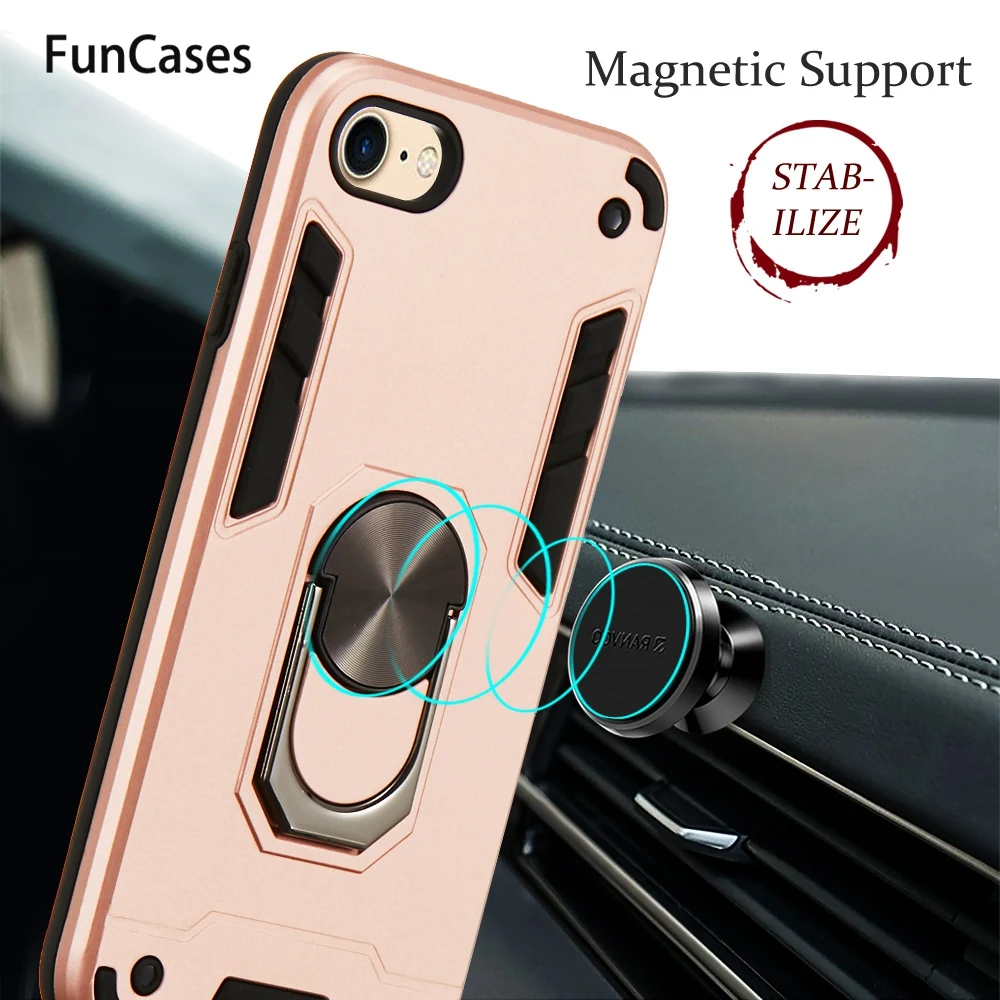 Телефонные аксессуары для capinha iPhone 7 Магнитный противоударный чехол Apple funda 8 4
