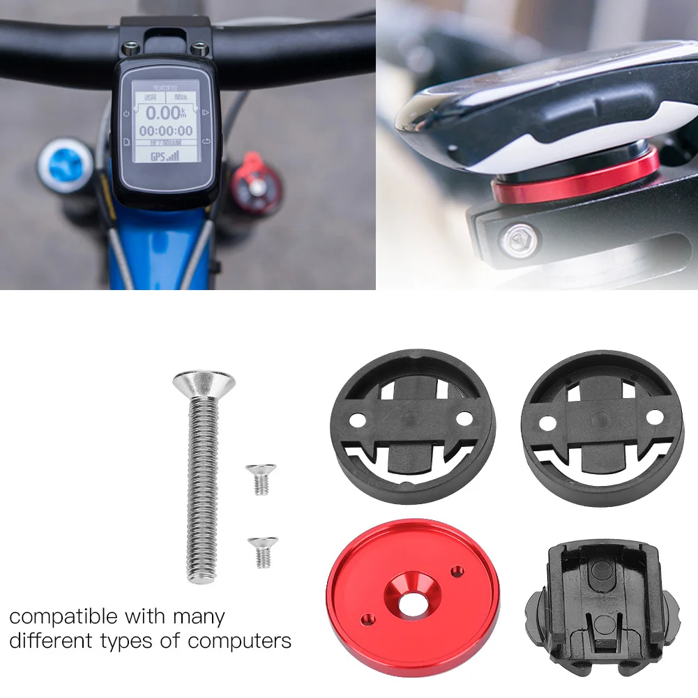 Bicycle Computer Support Aluminium Alloy Cycling Odometer Extension Mount Bike Adjustable Stents For Road Bicycles | Спорт и