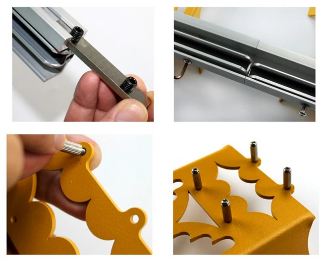 Tensioning Screen Frame Portable Quality Aluminum Screen Frame Stretcher Stretch