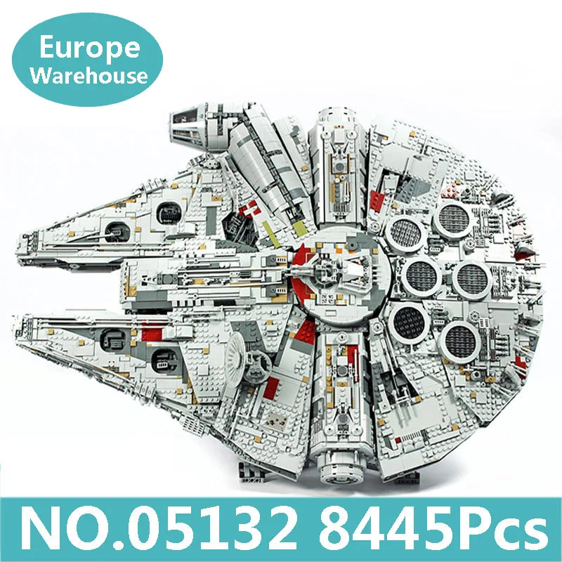 

Lepinblocks 05028 05132 Millennium Death Star Wars Ship Falcon Super Star Destroyer Building Blocks 75192 Gift King Bricks Toys