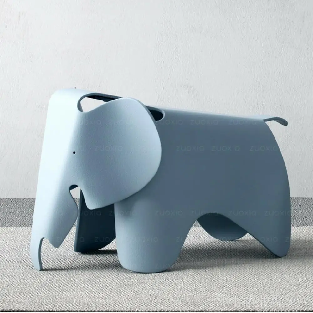 Ins/креативное украшение в скандинавском стиле Стул со слоном Милый детский стул