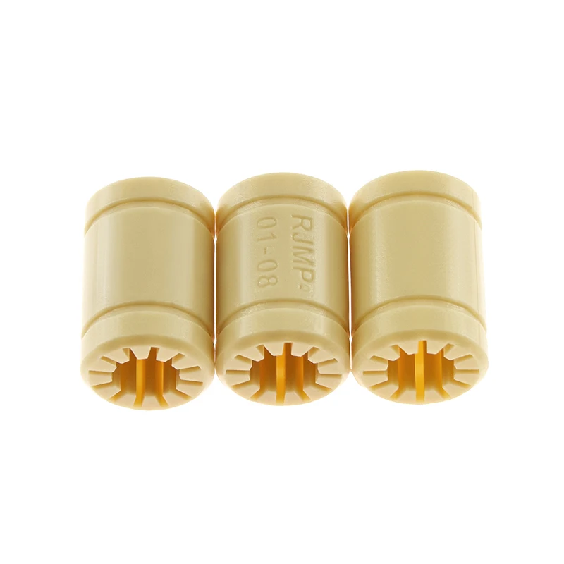 Color : 10pcs XIANYUNDIAN 10pcs 3D Printer Parts LM8UU RJMP-01-08 Solid Polymer Bearing 8mm Shaft Plastic Linear Bearing for 3D Printers Repair Parts Color : 10pcs XIANYUNDIAN 10pcs 3D Printer Parts LM8UU RJMP-01-08 Solid Polymer Bearing 8mm Shaft Plastic Linear Bearing for 3D Printers Repair Parts