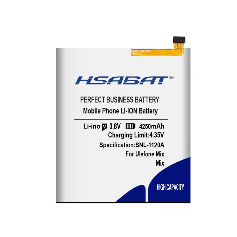 Аккумулятор HSABAT 4250 мАч для Ulefone Mix