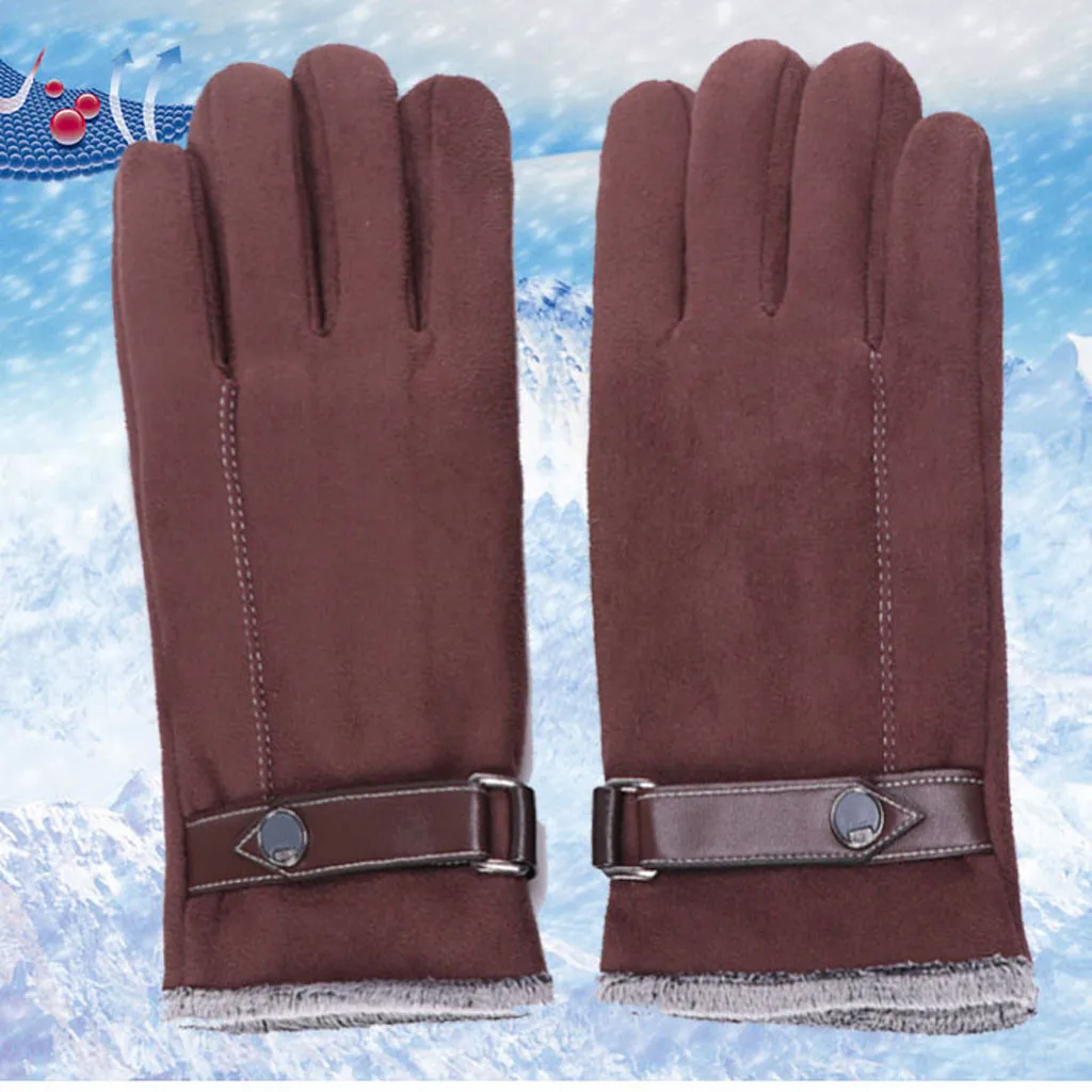 Women Winter Gloves Cartoon Cute Cat Ear Winter Fleece Thermal Gloves Thicken Warm Mittens Guantes Mujer Invierno#YL5