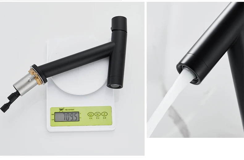 para banheiro quente e frio, preta com alça única