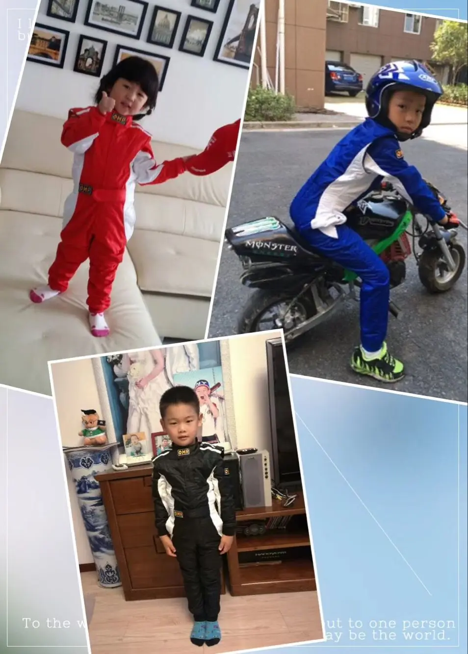 Летний двухслойный ветрозащитный детский картинг-костюм, детский спортивный костюм для мотогонок, Клубная одежда, комбинезоны, одежда для езды на велосипеде