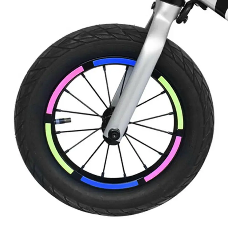 4 сумки светоотражающая лента флуоресцентная MTB велосипед Велоспорт Светоотражающие наклейки клейкая лента велосипед наклейки Аксессуары для велосипеда