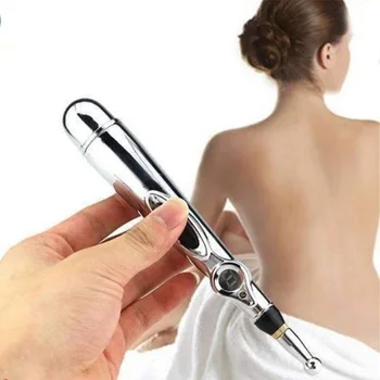 

2020 Newst Electronic Acupuncture Pen Electric Meridians Laser Therapy Heal Massage Pen Meridian Energy Pen Relief Pain Tools A7