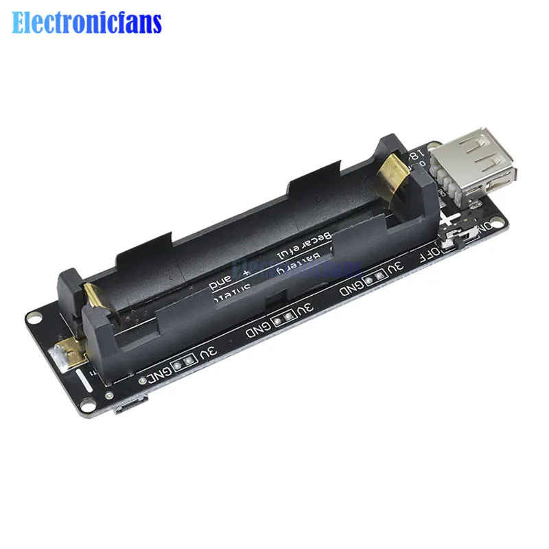 ESP32 ESP32S для Wemos для Arduino, зарядка для Raspberry Pi 18650, щит для заряда батареи, V3, микро-usb порт type-A, USB 0.5A