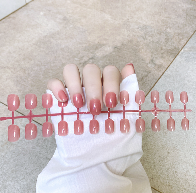 False Nails Press On Nails Top Forms for Nails Coffin Nail Tips Nails Fake Manicure Reusable False Nails Not With Glue