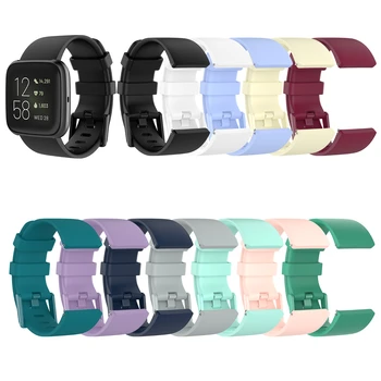 

Best price Strap for Fitbit versa 2 / versa lite / versa Watchband Intelligence Wrist Watch Replace Official Silicone Watchband