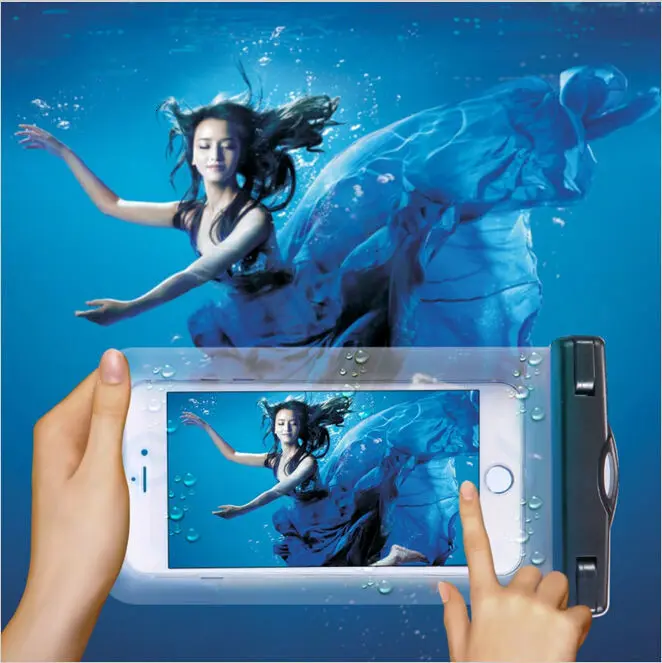 Водонепроницаемая сумка для мобильного телефона для iphone6plus с сенсорным экраном, водостойкая подводная сумка для плавания, камера для Apple, водолазный костюм