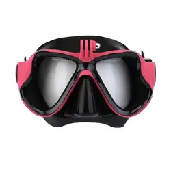 Подводная охотничья камера маска для дайвинга подводное плавание очки для плавания для GoPro Xiaomi SJCAM Спортивная камера Бесплатная доставка