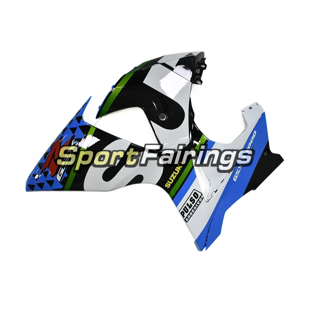 Обтекатели для Suzuki GSXR1000 2009 2010 2011 2012 2013 2013 ABS Пластик мотоцикл K9 06 16 кузов сине-белые черный