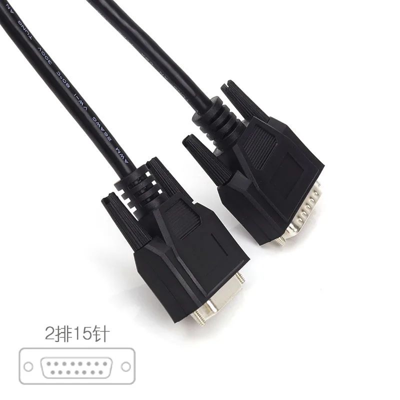 Conector Db15 Conector Macho Fêmea Cabo de 15 Pinos Fileiras de 15 Pinos m m Pés 1.5m 10 Pés 3m m - Imagem 5