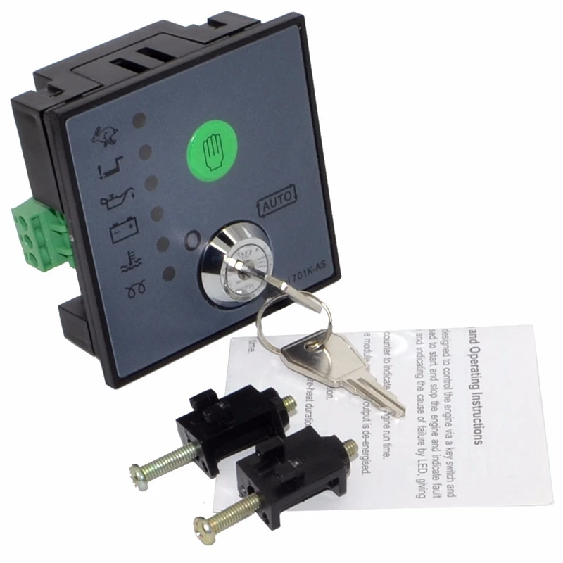 

DSE701K-AS Engine Key Start Controller Generator Set Component Control Module Generator Controller