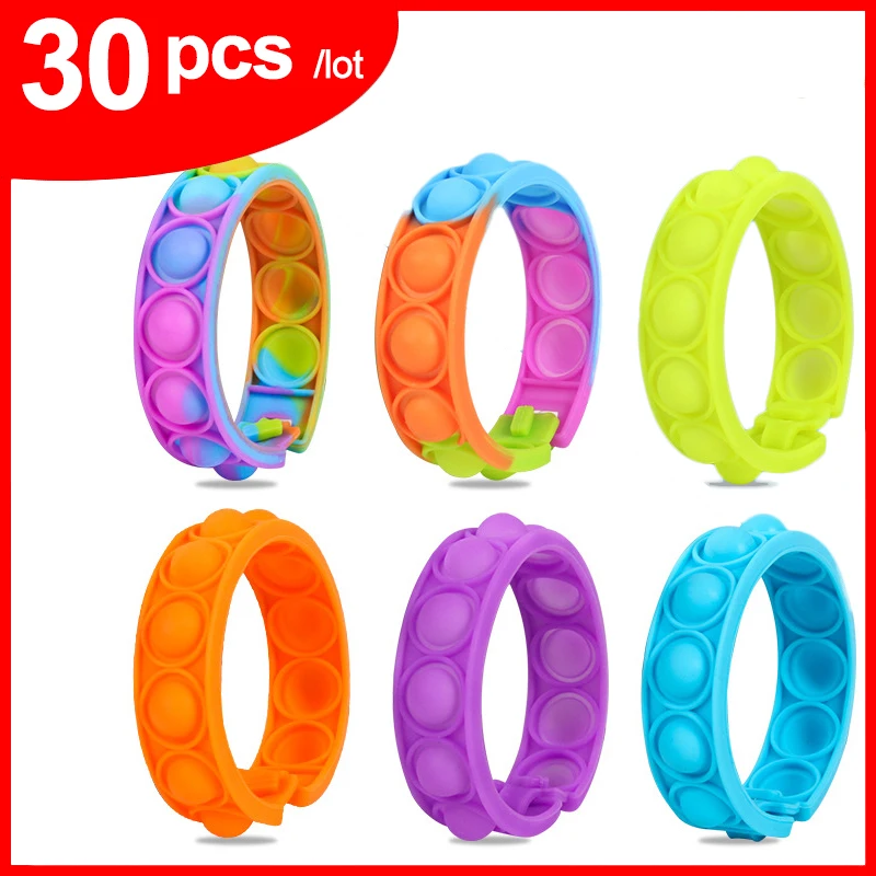 wholesale 30pcs Rainbow Fidget Stress Relief Squeeze Toys for Kid Squishy Sensory Anti Stress Game Hand Simple Dimple Relax 1 wholesale 30pcs Rainbow Fidget Stress Relief Squeeze Toys for Kid Squishy Sensory Anti Stress Game Hand Simple Dimple Relax 1