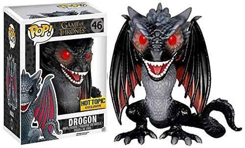 Funko POP Игра престолов дрогон Джон Арья Старк снежная ночь персонаж Детская Коллекция Модель игрушки Рождественский подарок трон - Цвет: heilong