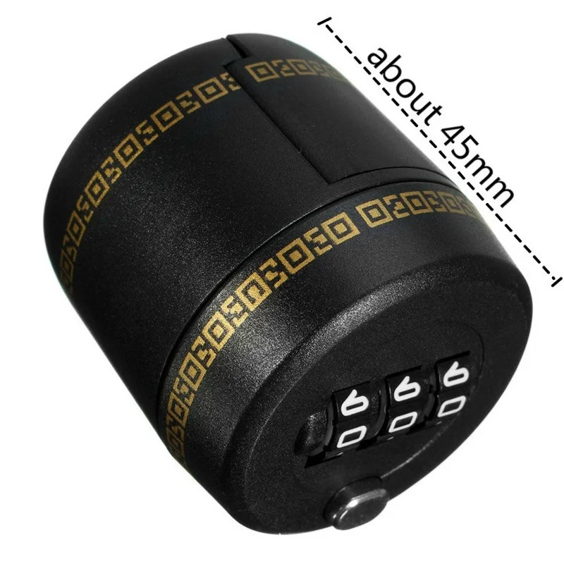 digit combination lock combination lock plastic bottle password lock wine stopper vacuum plug device preservation for furniture hardware