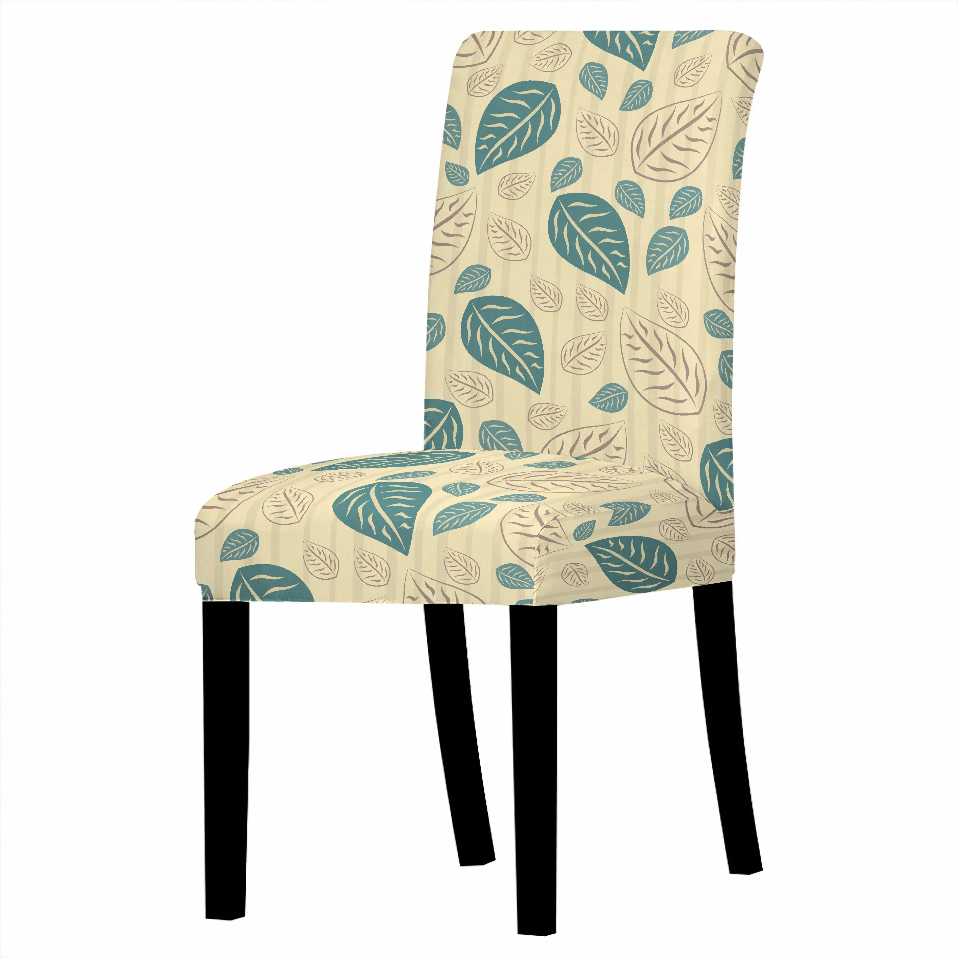 Диди Дизайн чехол для кресла спандекс листья чехол для стула со спинкой Страна стиль чехлы для сидений для стульев - Цвет: 9