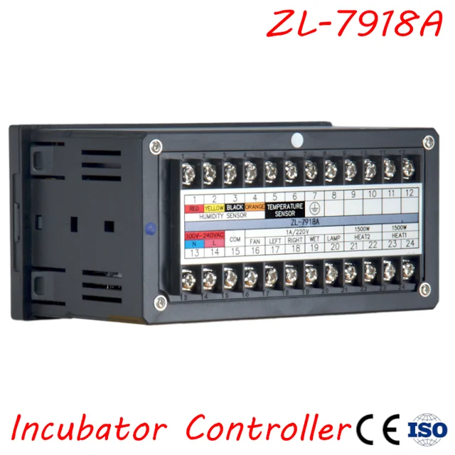 W9005 temperatur feuchtigkeit regler inkubator multifunktion automatische  eier controller AC110-220V/dc 12v thermostat inkubation