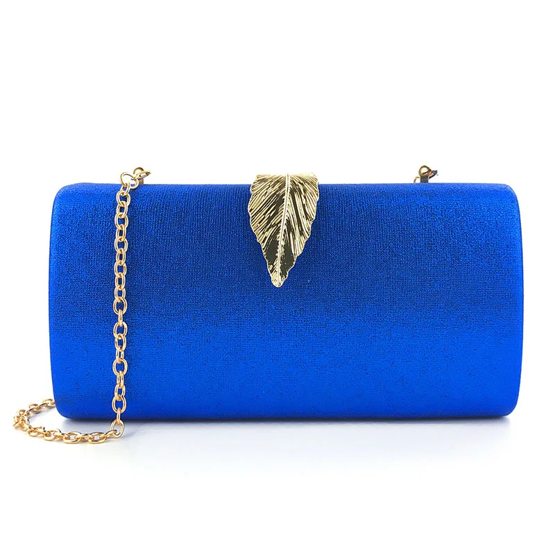 

Stylish, luxurious, all-color, leaf-buttoned lady bag, one-shouldered lady bag, Evening Dress Party