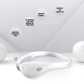 

1 Pcs New V Face Massage Instrument Double Chin Dissolved Fat Bite Muscle Physical Lifting Firming Face Thin Face Artifact