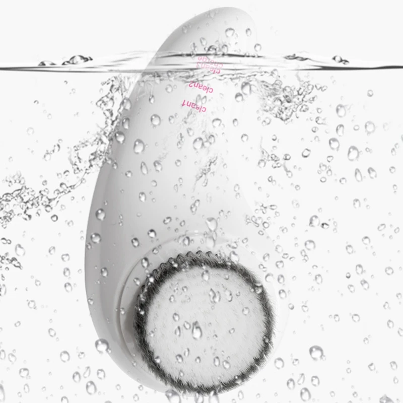 Wireless 3D Electric Facial Cleansing Brush Face Clean Shrinking Pores Cleaner Oil-Control Sonic Massage Cleansing Instrument