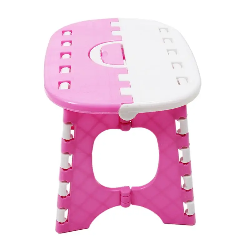 

Plastic Folding 6 Type Thicken Step Portable Child Stools (pink) 24.5*19*17.5cm