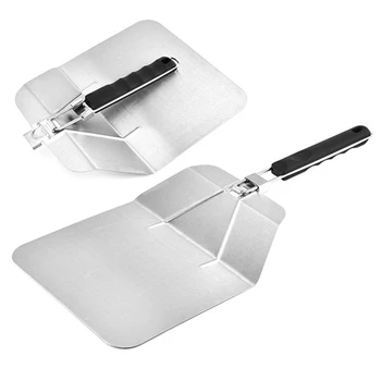 

Pizza Lifter,Stainless Pizza Peel Cake Pie Lifter , for Baking Homemade Pizza, Cake, Bread, Pie, PLUS Serrated Pie Cake