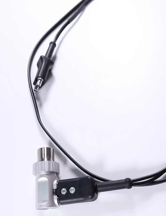 Equivalent GE MODEL DA 503 Probe, 2 MHz, range 5.0 to 300 mm in steel with KBA-533 Cable