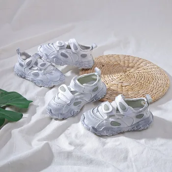

2020 Spring New Style Athletic Shoes Comfortable Boys and Girls Shoes Lightweight Casual Shoes Breathable Mesh Sport Shoe