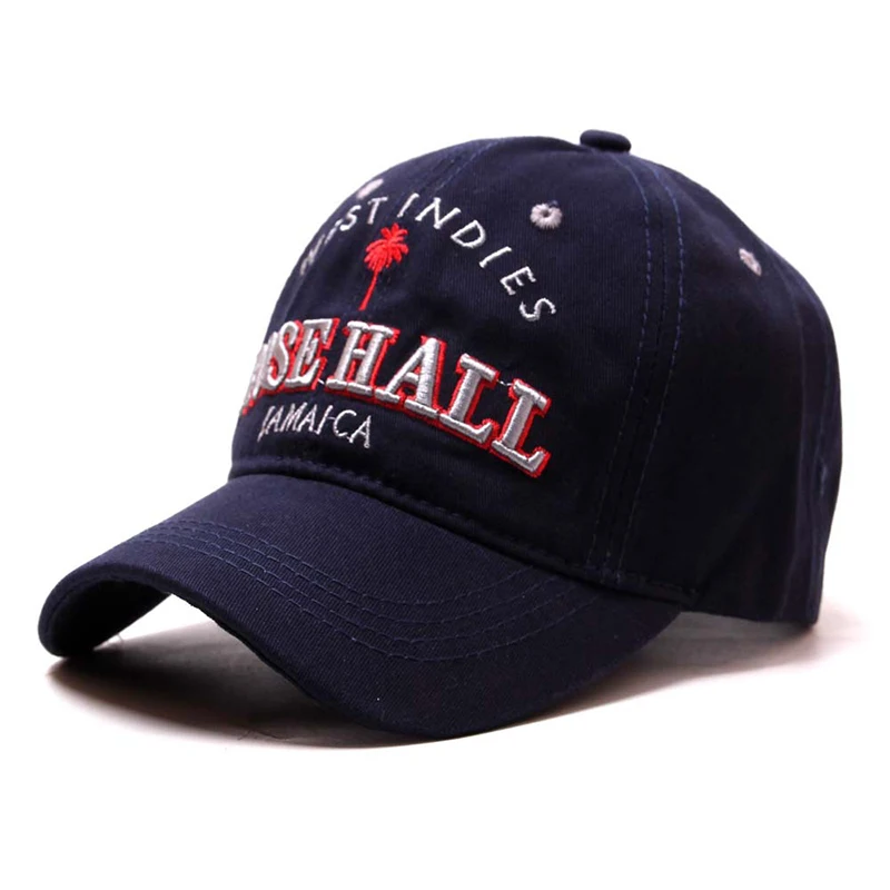 Бейсбольная Кепка Snapback, кепки в стиле хип-хоп, недорогие шляпы, Солнцезащитная шляпа для мужчин и женщин, шапки с вышитым буквенным принтом, спортивная бейсболка - Цвет: Тёмно-синий
