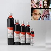 Человеческий гематопоэтический реквизит рвота съедобная пульпа Хэллоуин Cos ультра-Реалистичная подделка крови